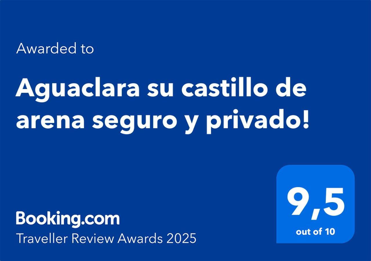 Aguaclara Un Castillo De Arena Seguro Y Privado! 발레니타 외부 사진